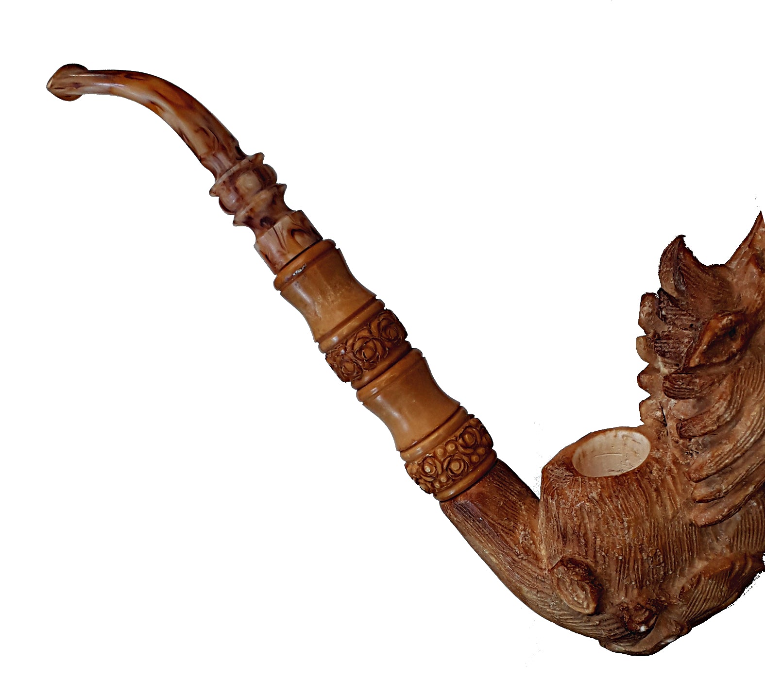 Golf Club Hand Carved Block Meerschaum 2024 Pipe